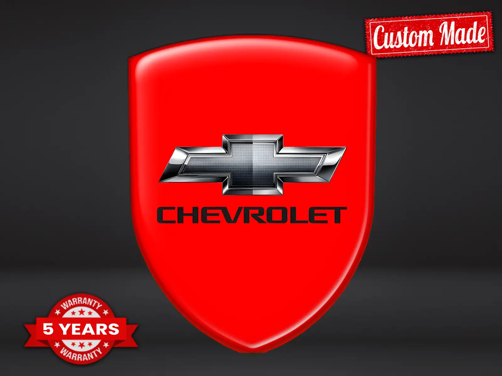 Chevrolet Adesivi Vetri Auto su Misura Corse Professionali Design